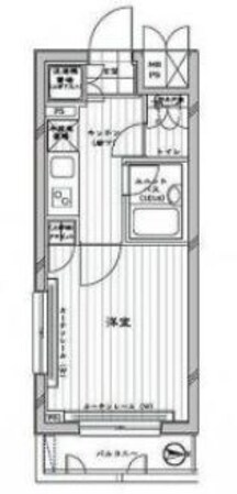 ルーブル新宿西落合参番館の物件間取画像